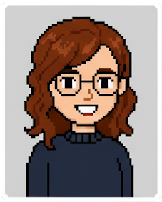 Cartoon of Rose smiling